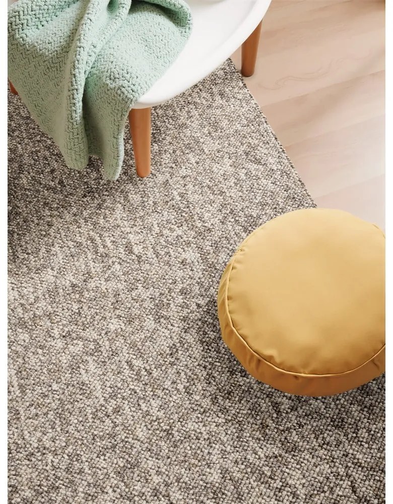 Tappeto grigio lavabile 80x150 cm Rocco Taupe – Elle Decoration