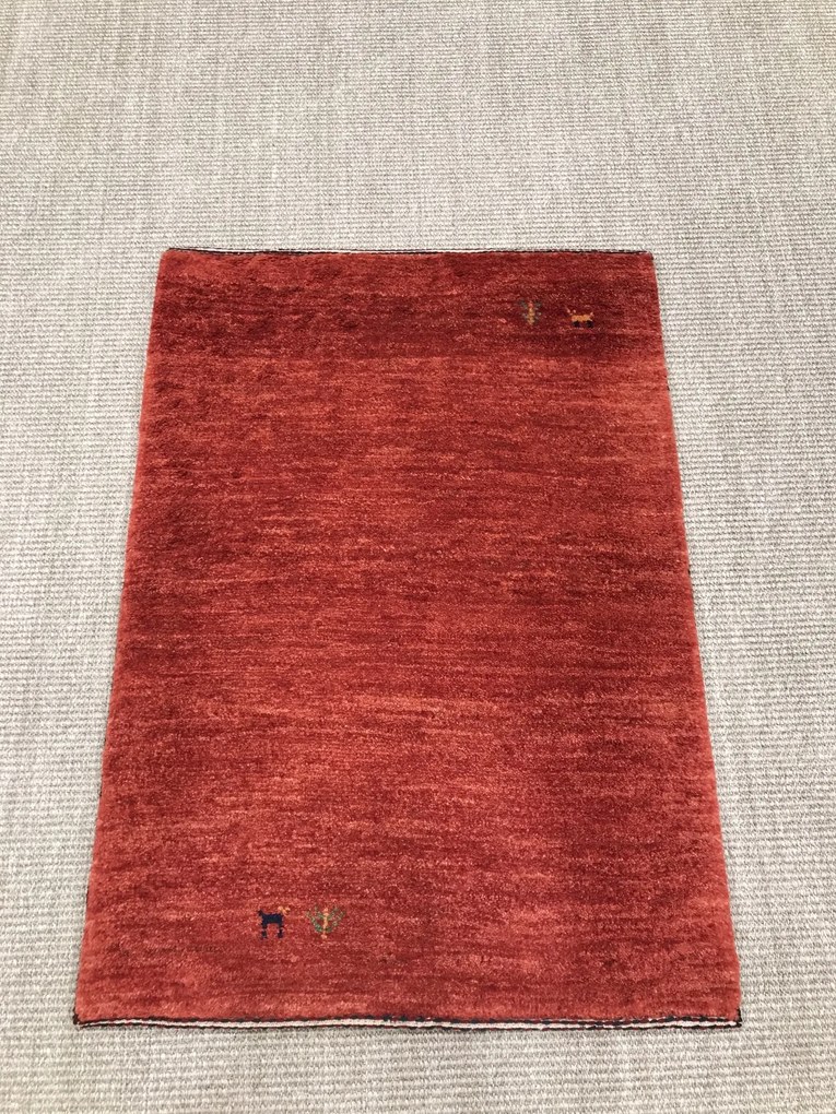 Gashguli Tappeto 60x80 Rosso (Iran) Annodato A Mano
