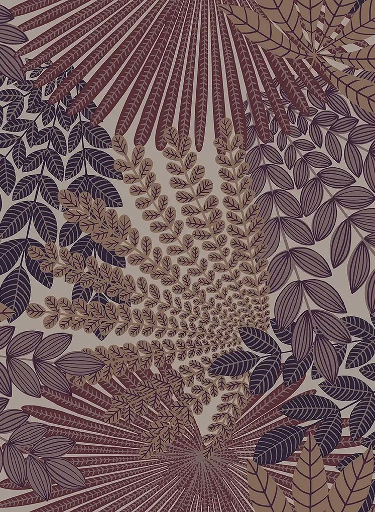 BoråsTapeter Carta da parati Velvet Leaves - 2260
