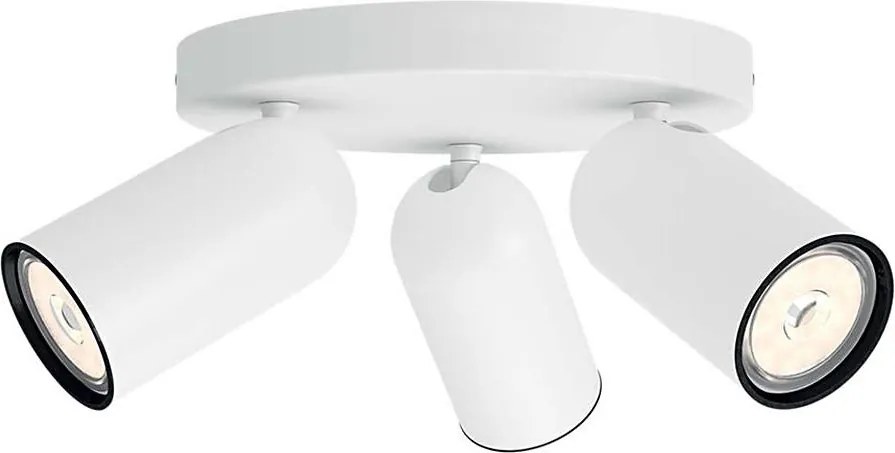 Philips - Faretto dimmerabile LED RGBW PONGEE 3xGU10/4,8W/230V bianco + telecomando