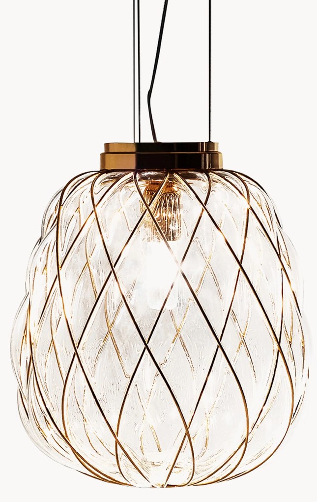 Lampada a sospensione fatta a mano Pinecone