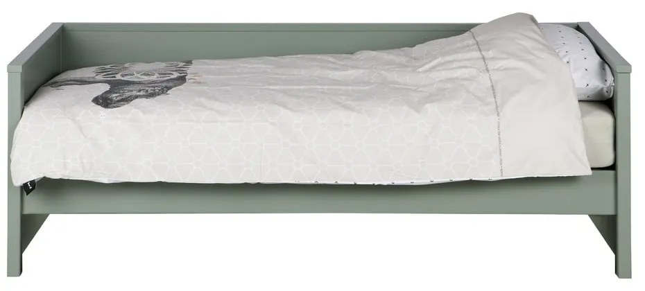 Letto singolo verde 90x200 cm Nikki - WOOOD