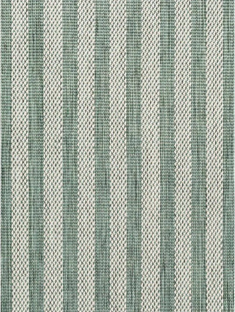 Tappeto da interno/esterno verde/color crema 120x170 cm Haringey Linley – Ted Baker