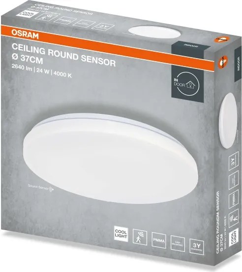 Osram - Plafoniera LED CEILING ROUND/24W/230V 4000K Ø 37 cm bianca