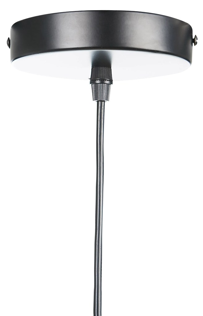 Lampadario rattan beige e naturale 128 cm RAMENA Beliani