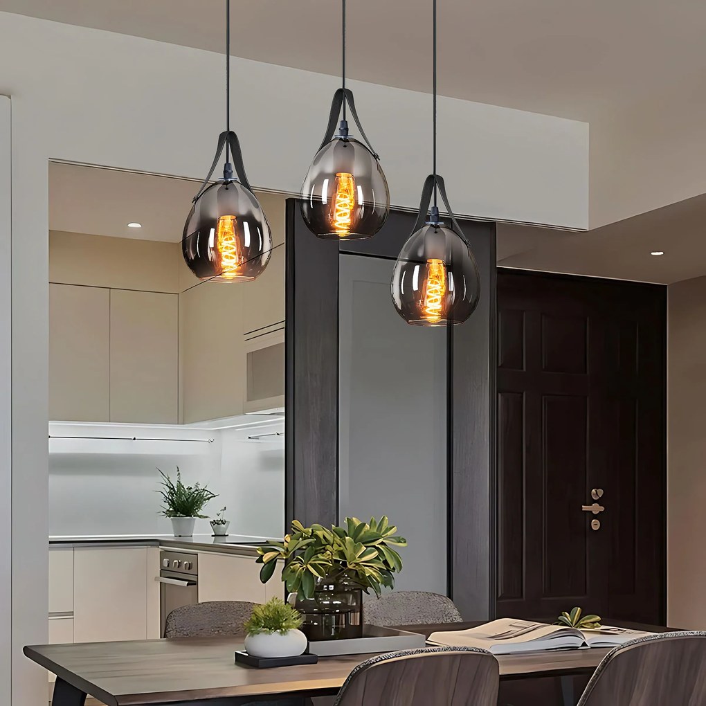 Lampada APP1774-1CP BLACK GREY