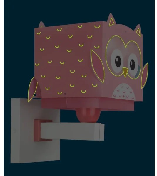 Dalber 64489 - Applique da parete per bambini LITTLE FRIENDS 1xE27/15W/230V