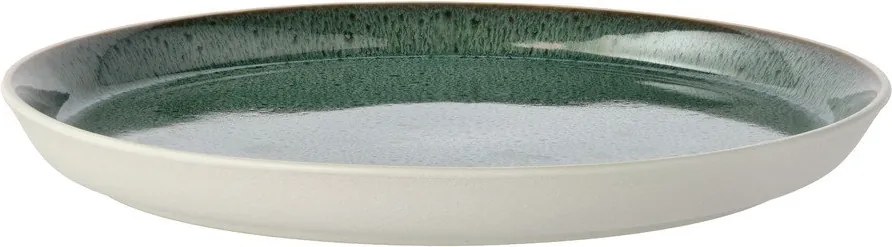 Piatto bianco/verde in gres ø 27 cm Gastro White/Green – Bitz