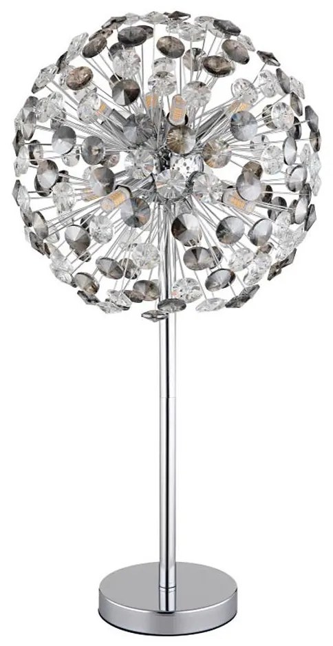 Globo 64135TC - Lampada da tavolo LED KATRINA 8xG9/3,5W/230V cromo lucido