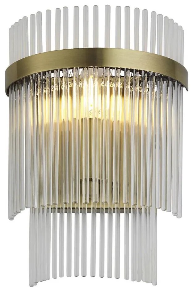 Endon 99168 - Applique MARIETTA 1xE14/6W/230V ottone/limpido