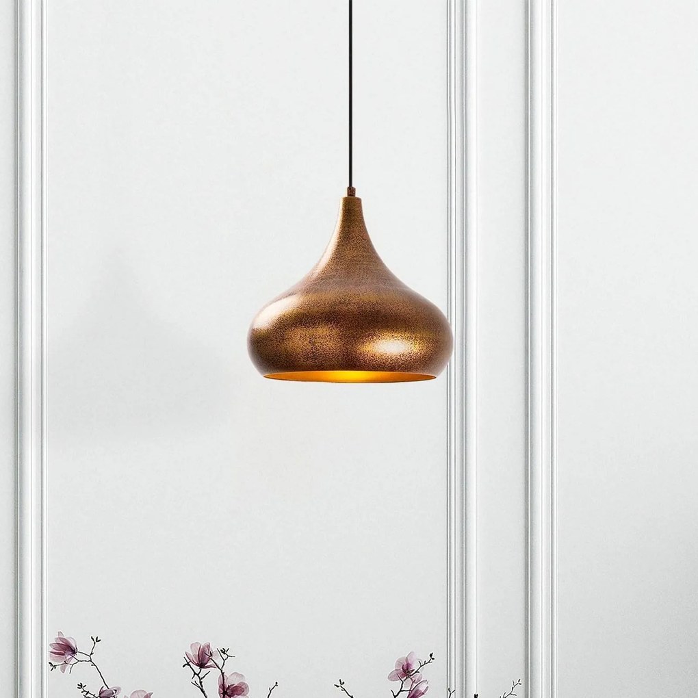 Lampada a sospensione Muba 11550 Opviq, dimmerabile, Bronzo / Ottone antico, Soggiorno / Sala da pranzo, Metallo, Lampada a sospensione