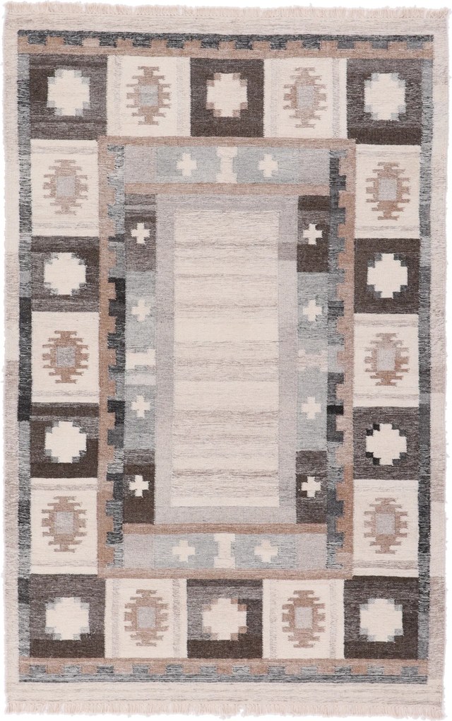 Kilim Tappeto orientale 240x150 (Indian) Tessuto A Mano