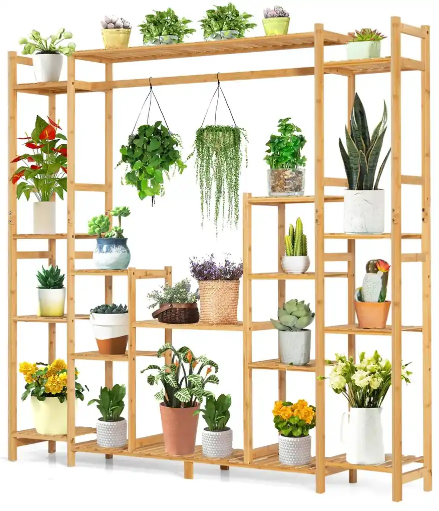 Scaffale per piante a 3 piani