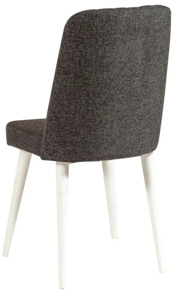 Sedia da pranzo in velluto antracite Stormi Sandalye - Kalune Design