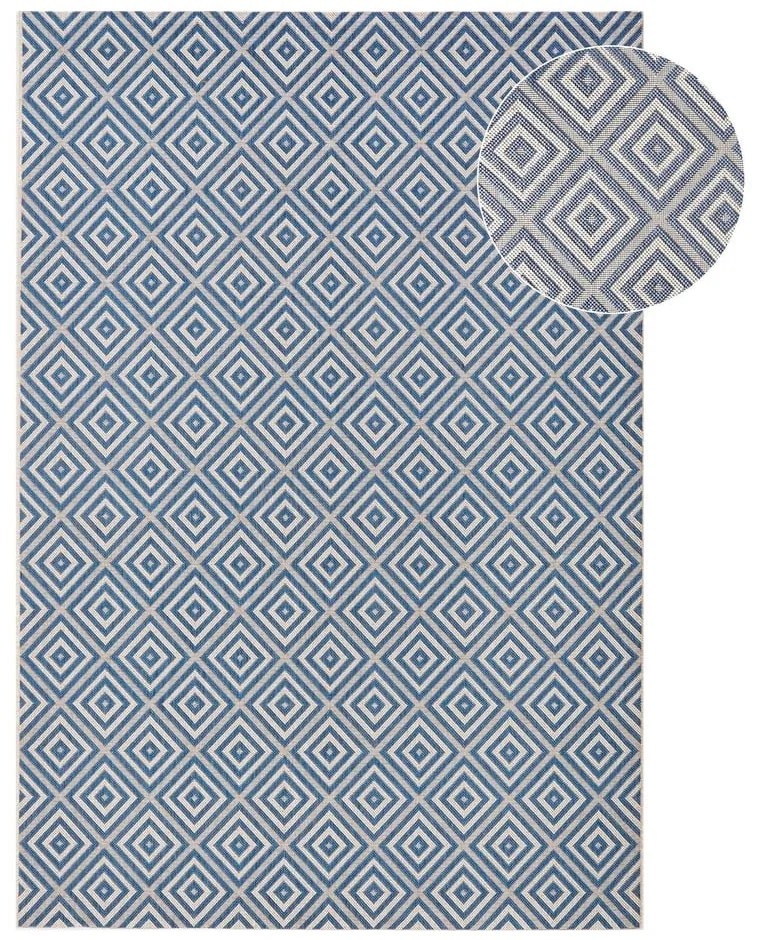 Tappeto blu per esterni , 140 x 200 cm Karo - NORTHRUGS