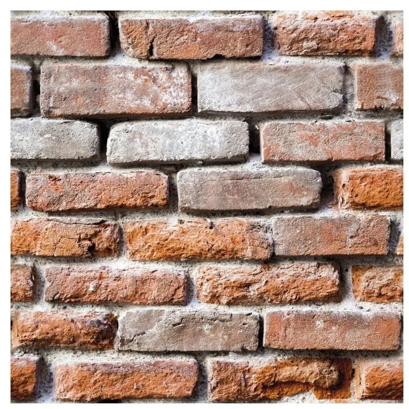 Adesivo murale Woodstock, 60 x 60 cm - Ambiance