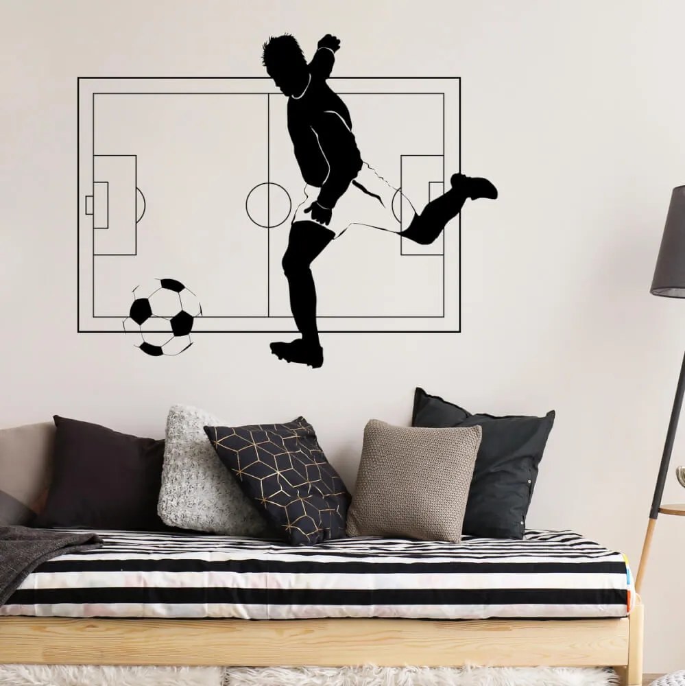 Adesivi murali - Campo da calcio | Inspio