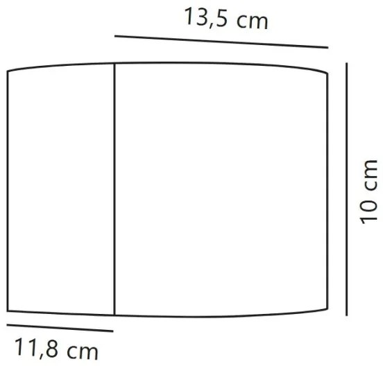 Nordlux - lampada da parete LED per esterni MILDA LED/4,9W/230V IP44 antracite