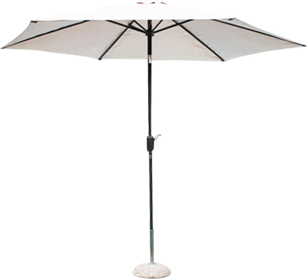 MARITUS - ombrellone tondo da giardino palo centrale 3 m