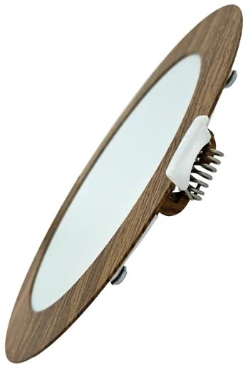 Lampada LED da incasso CIRCLE LED/12W/230V 4200K diametro 16,7 cm marrone