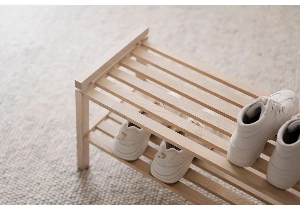 Scarpiera in rovere laccato opaco Ull Confetti - Rowico