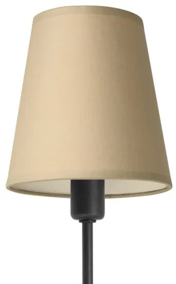 Lampada da parete MADELA 1xE14/40W/230V beige/nera