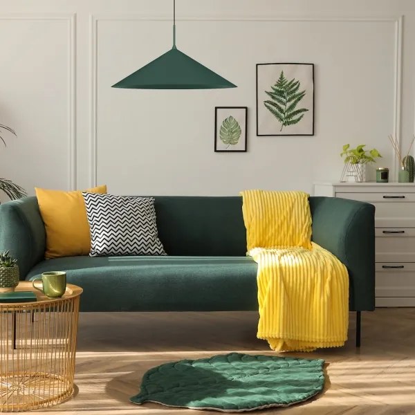 Lampadario a sospensione su cavo CAPITAL 1xGX53/15W/230V, diametro 60 cm, verde