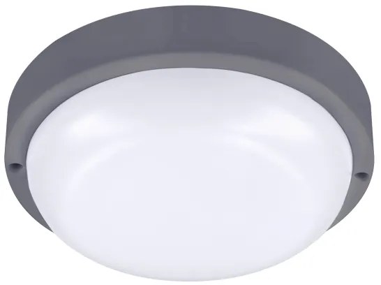 Solight WO750-G- Applique a LED da esterno LED/20W/230V 4000K IP54 grigio arrotondato
