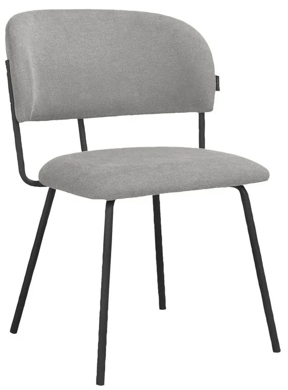 Set di sedie da pranzo grigie 2 pz Claudia - Støraa