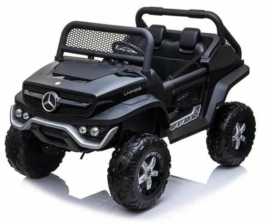 Macchina Elettrica per Bambini Injusa Mercedes Benz Unimog Nero