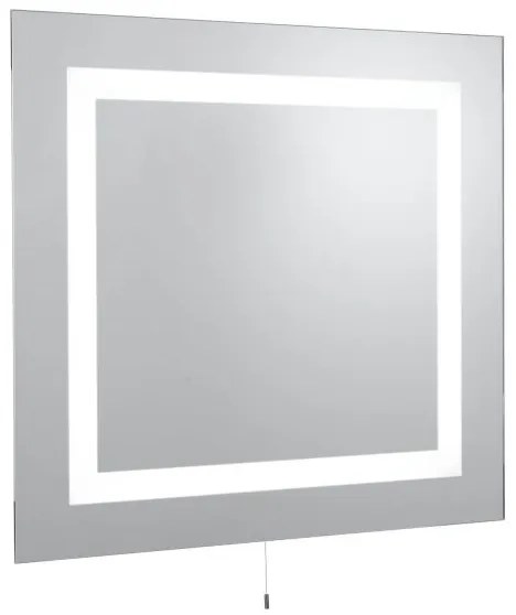 Specchio rettangolare led per bagno - vetro specchiato, ip44