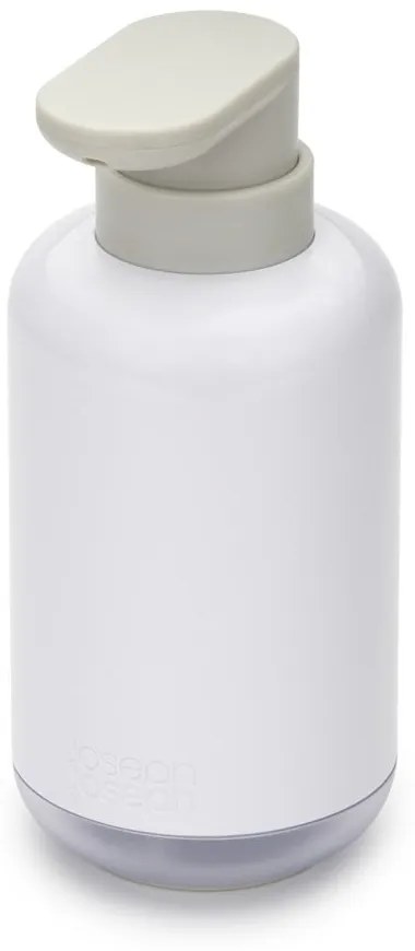 Dispenser di sapone in plastica bianca 300 ml Duo - Joseph Joseph
