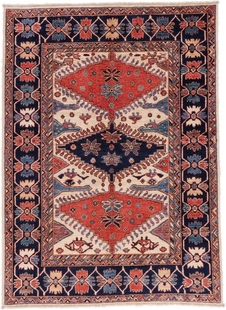 Heriz Tappeto orientale 150 x 210 (Pakistan) Annodato A Mano