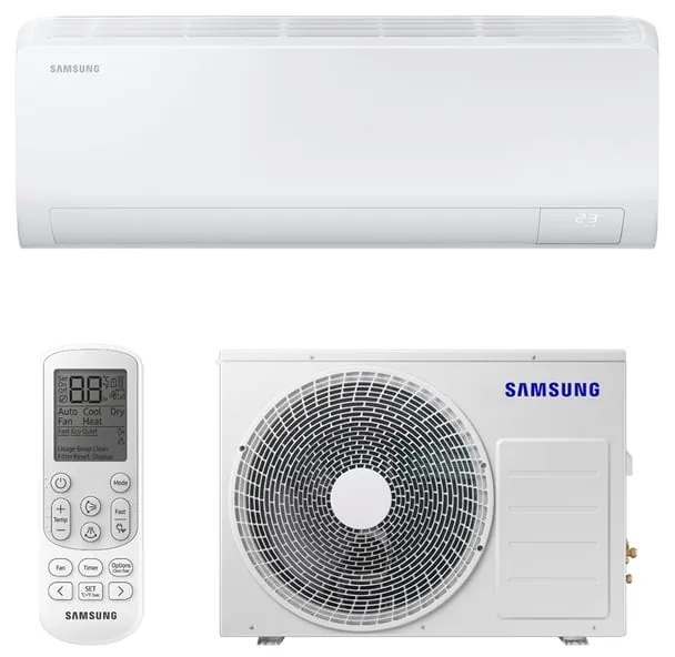 Condizionatore a muro monosplit inverter SAMSUNG Luzon S2 9000 BTU classe raffreddamento A++, bianco