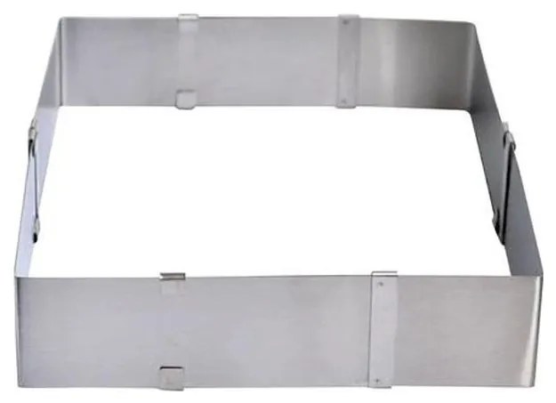 Stampo per torta regolabile TORO 16-28 cm in acciaio inox