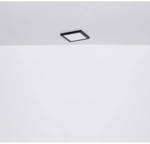 Globo 12380-18B - Plafoniera LED LASSE LED/18W/230V 3000/4000/6500K nero