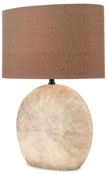 Orion LA 4-1193 - Lampada da tavolo ETHNO 1xE27/60W/230V ceramiche marrone/beige