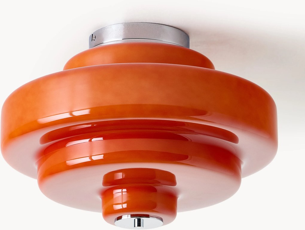 Lampada da soffitto in vetro Millie