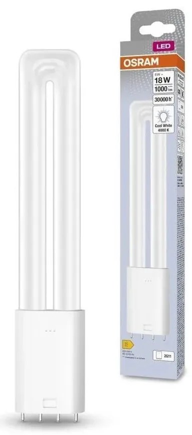 Tubo fluorescente LED 2G11/8W/230V 4000K - Osram