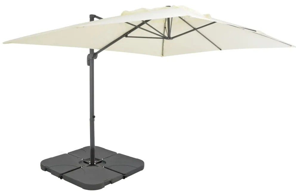 Ombrellone Da Giardino Con Base Portatile Sabbia /