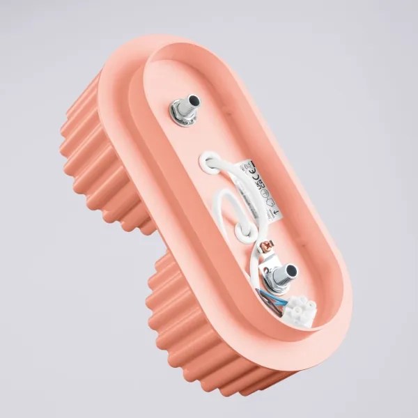 Sollux SL.1828 - Faretto AURA 2xGX53/10W/230V rosa