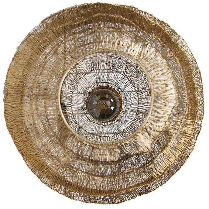 Plafoniera orientale dorata 45 cm - Vadi