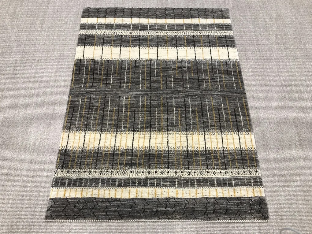 Loribaft Tappeto 130 x 170 Marrone (Iran) Annodato A Mano