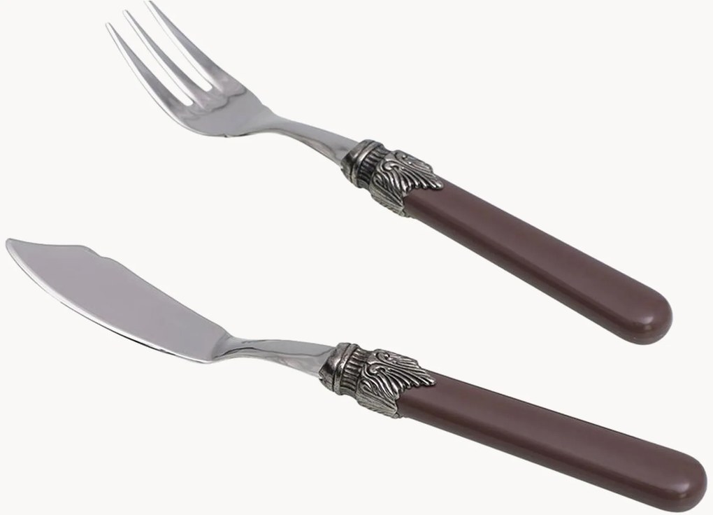 Set di 12 posate da pesce Classic, 6 persone