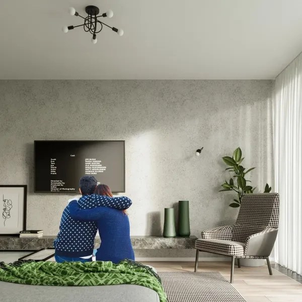 Sollux SL.1433 - Applique LOOP 1xE27/15W/230V nero