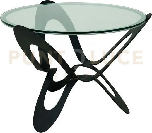 Tavolino moderno di design ninfa nero