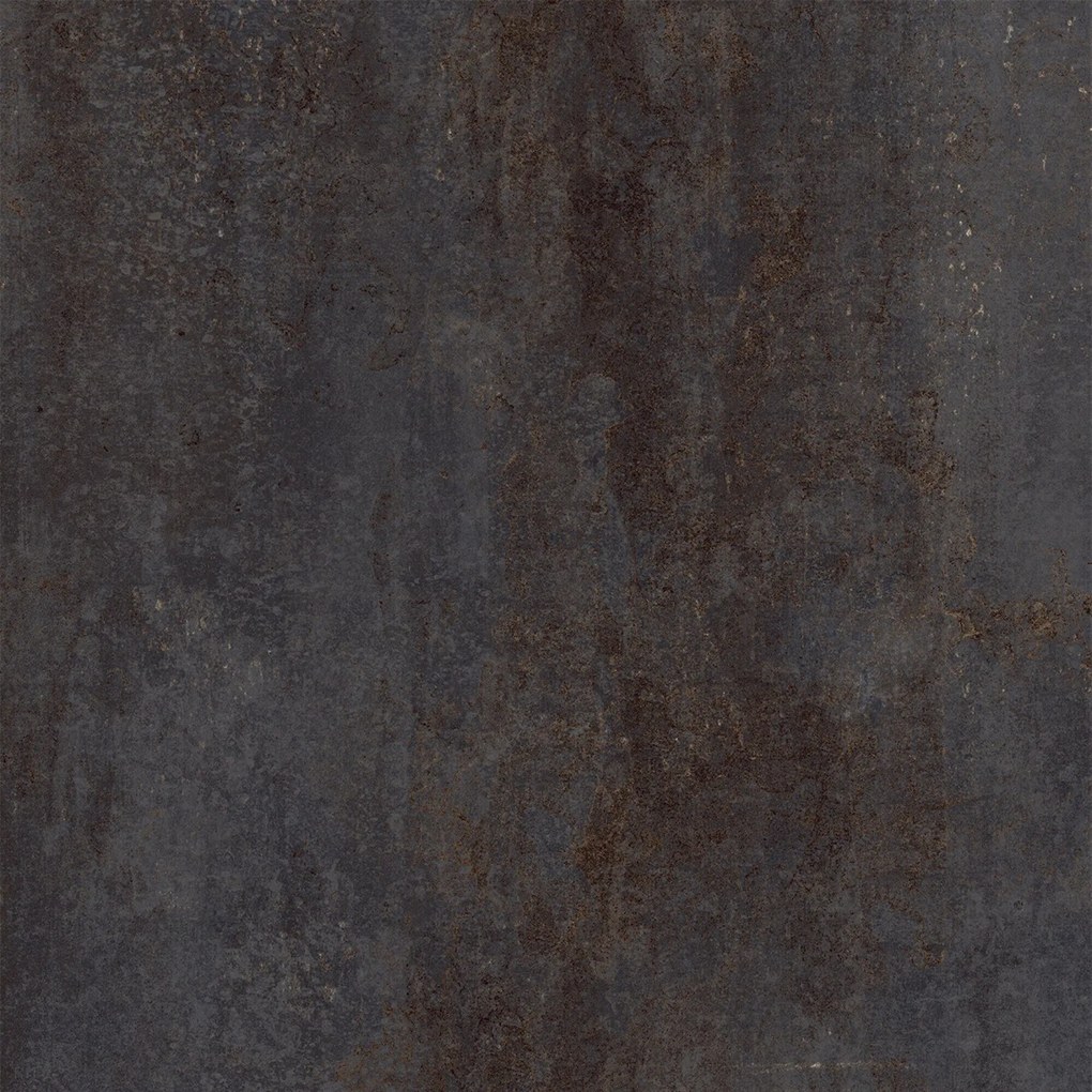 Gres Porcellanato Effetto Metallo Ossidato Nero 60X120 - Efbk045