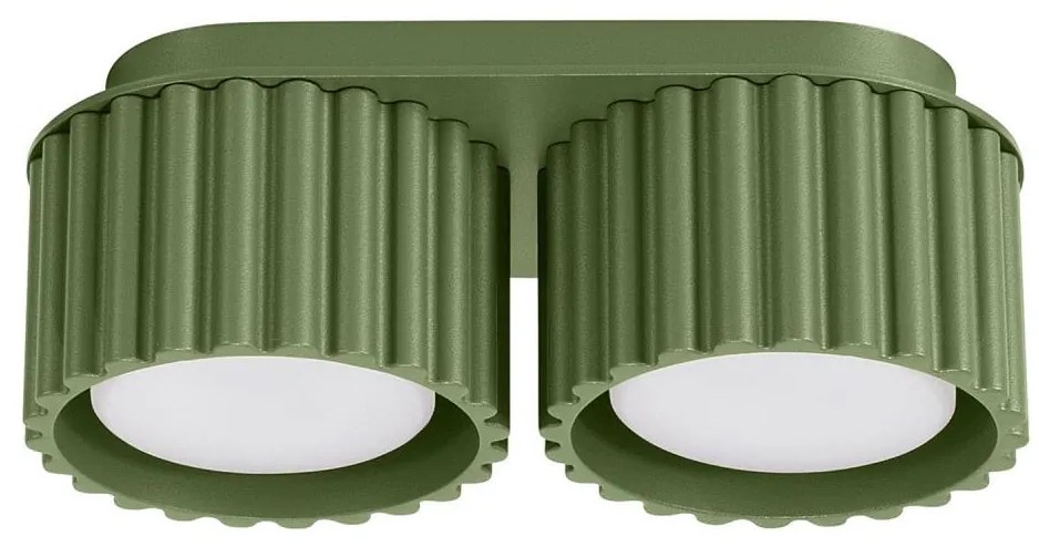 Sollux SL.1798 - Faretto AURA 2xGX53/10W/230V verde