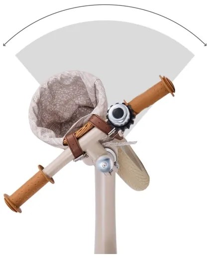 KINDERKRAFT - Bicicletta senza pedali RAPID 2 Dune Whisper Bizuu