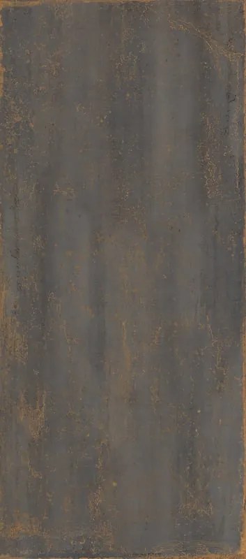 Piastrella da rivestimento interno ed esterno in gres porcellanato 120 x 280 cm rettificato antracite satinato Metal R10 traffico medio forte (pei 3/5) Sp. 6 mm 3.36 mq